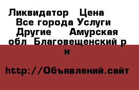 Ликвидатор › Цена ­ 1 - Все города Услуги » Другие   . Амурская обл.,Благовещенский р-н